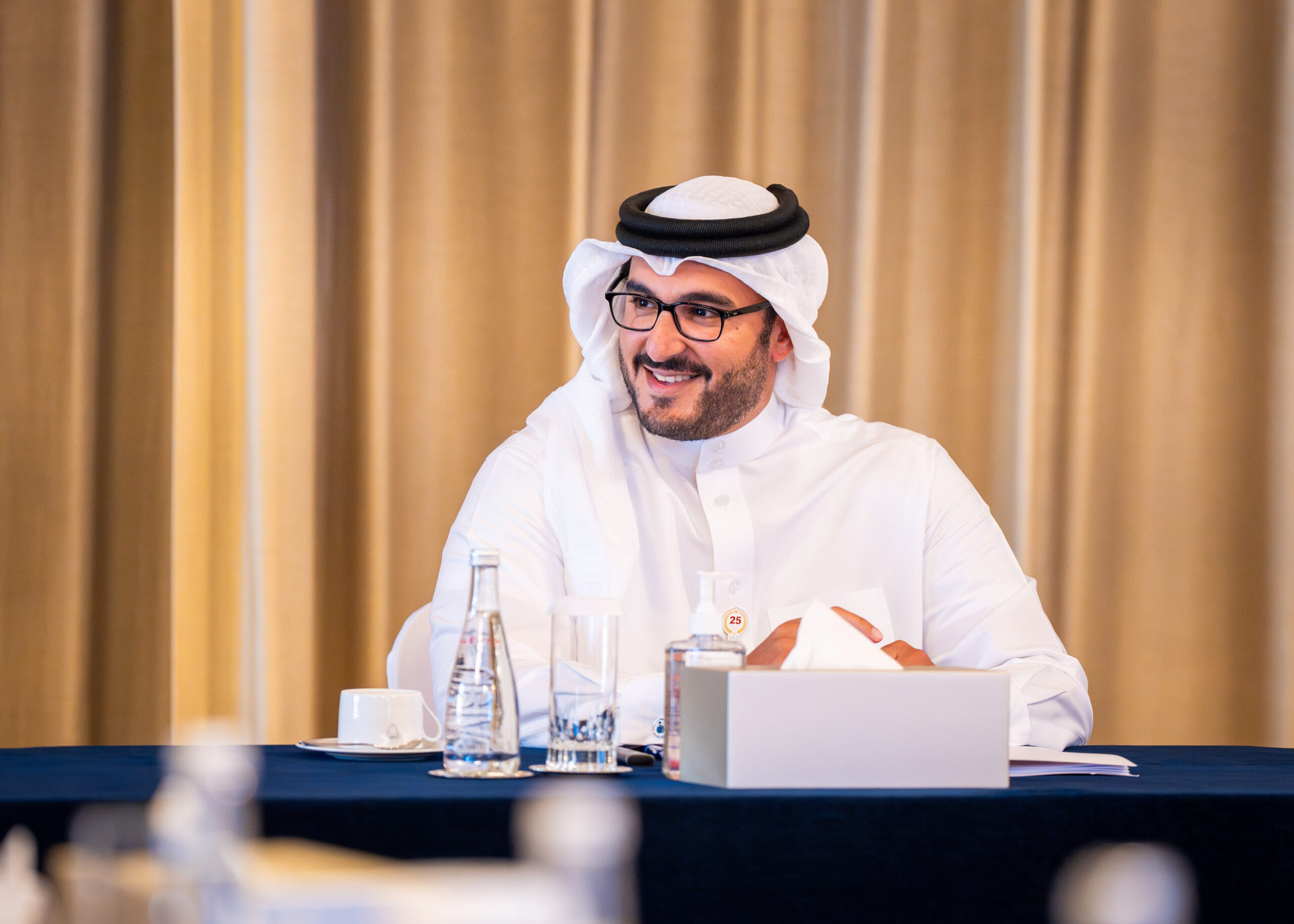 HH Shaikh Isa bin Salman bin Hamad Al Khalifa chairs the Board of Trustees meeting of the Isa bin Salman Education Charitable Trust